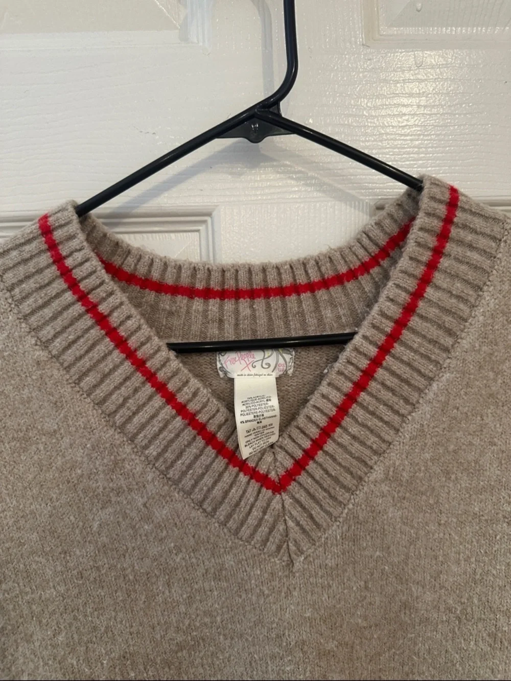 Free People All Star Stripe Poncho